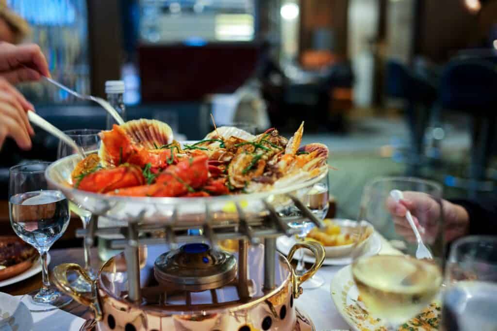 Delicious seafood dish
